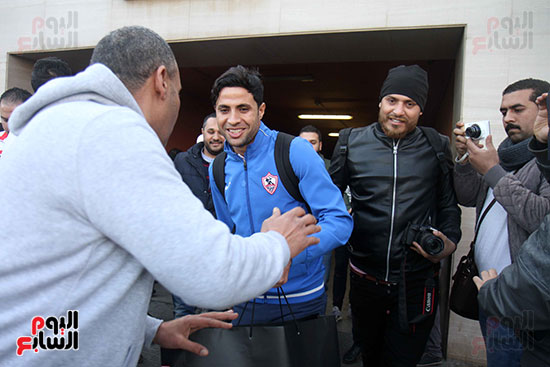 وصول بعثه الزمالك مطار القاهرة (31)