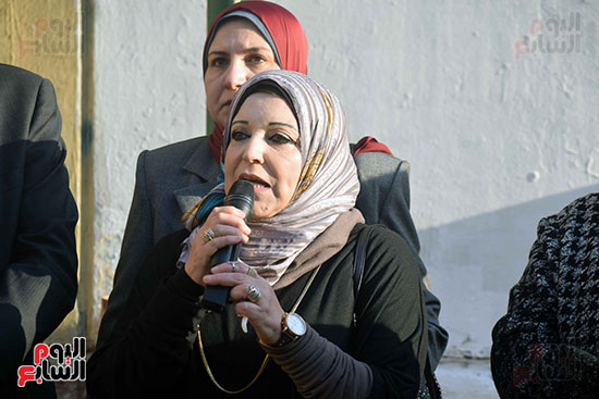 جولة وزير التعليم بالمدرسة الخديوية (7)