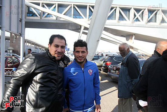 وصول بعثه الزمالك مطار القاهرة (17)