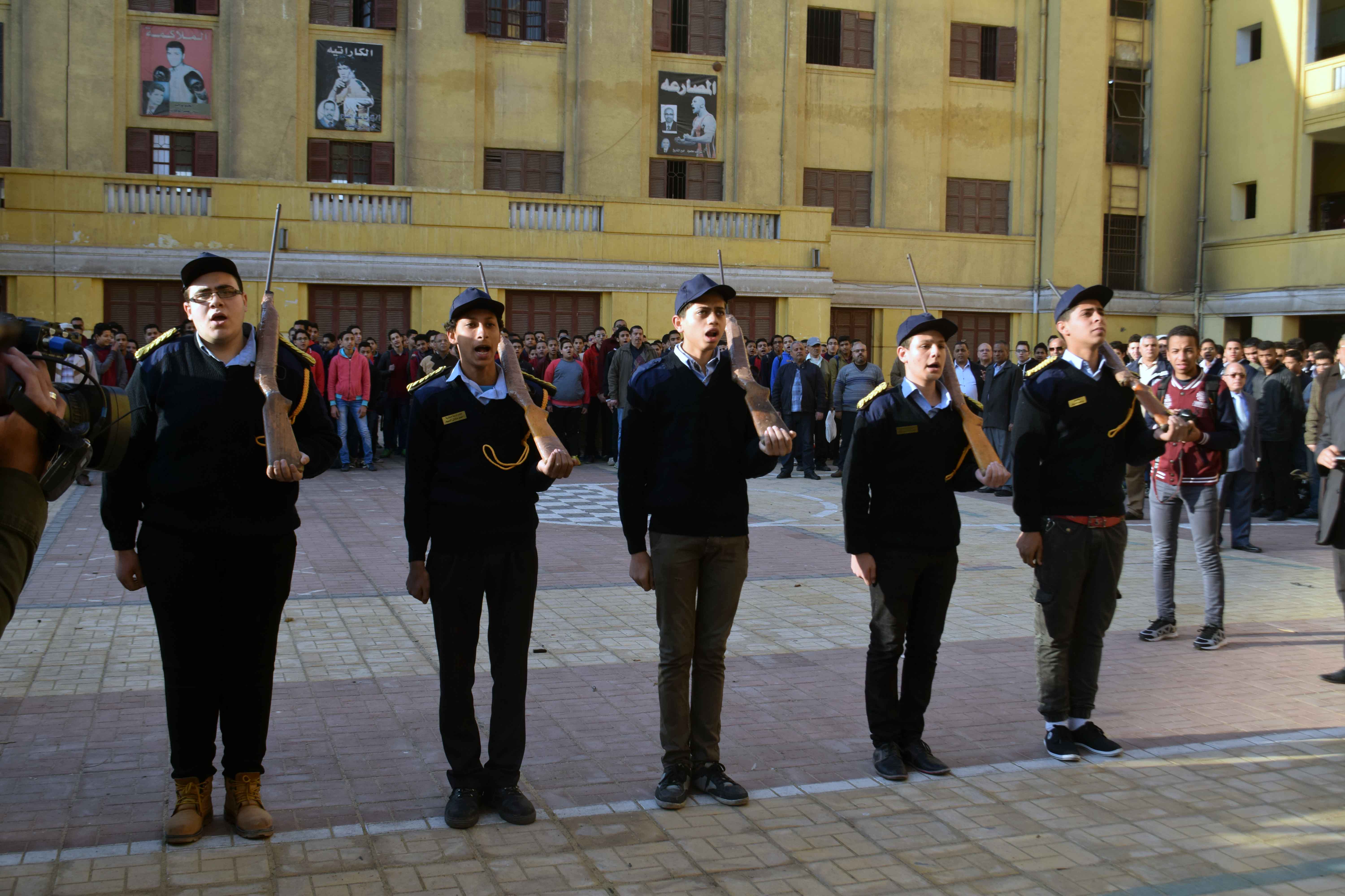 فرقة الموسيقة العسكرية بالمدرسة