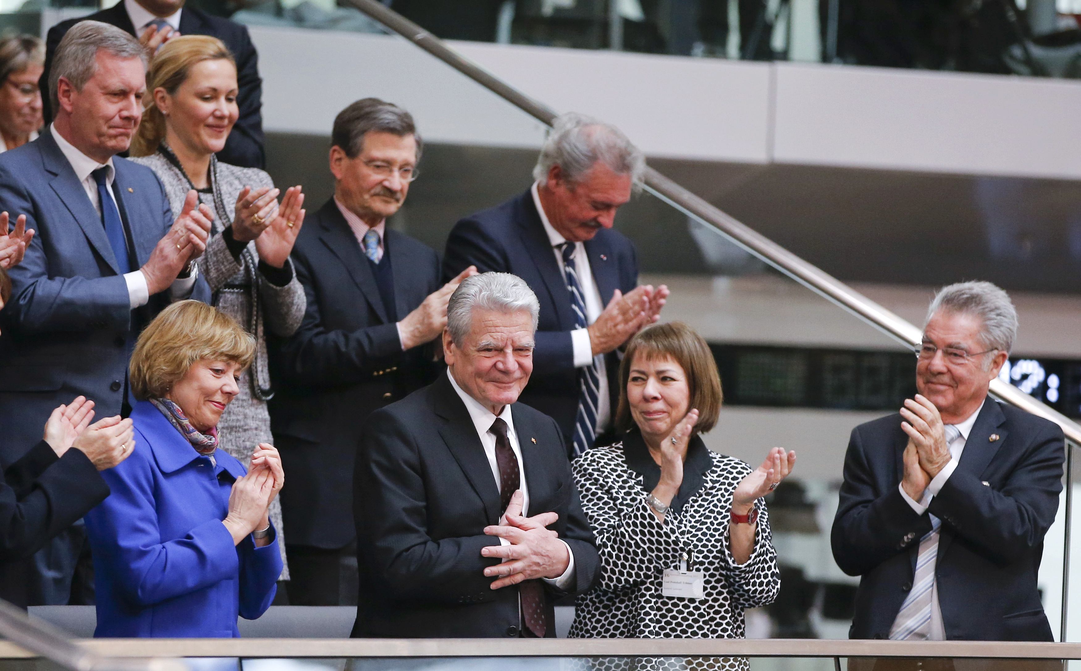 الرئيس الألماني المنتهية ولايته يواخيم جاوك