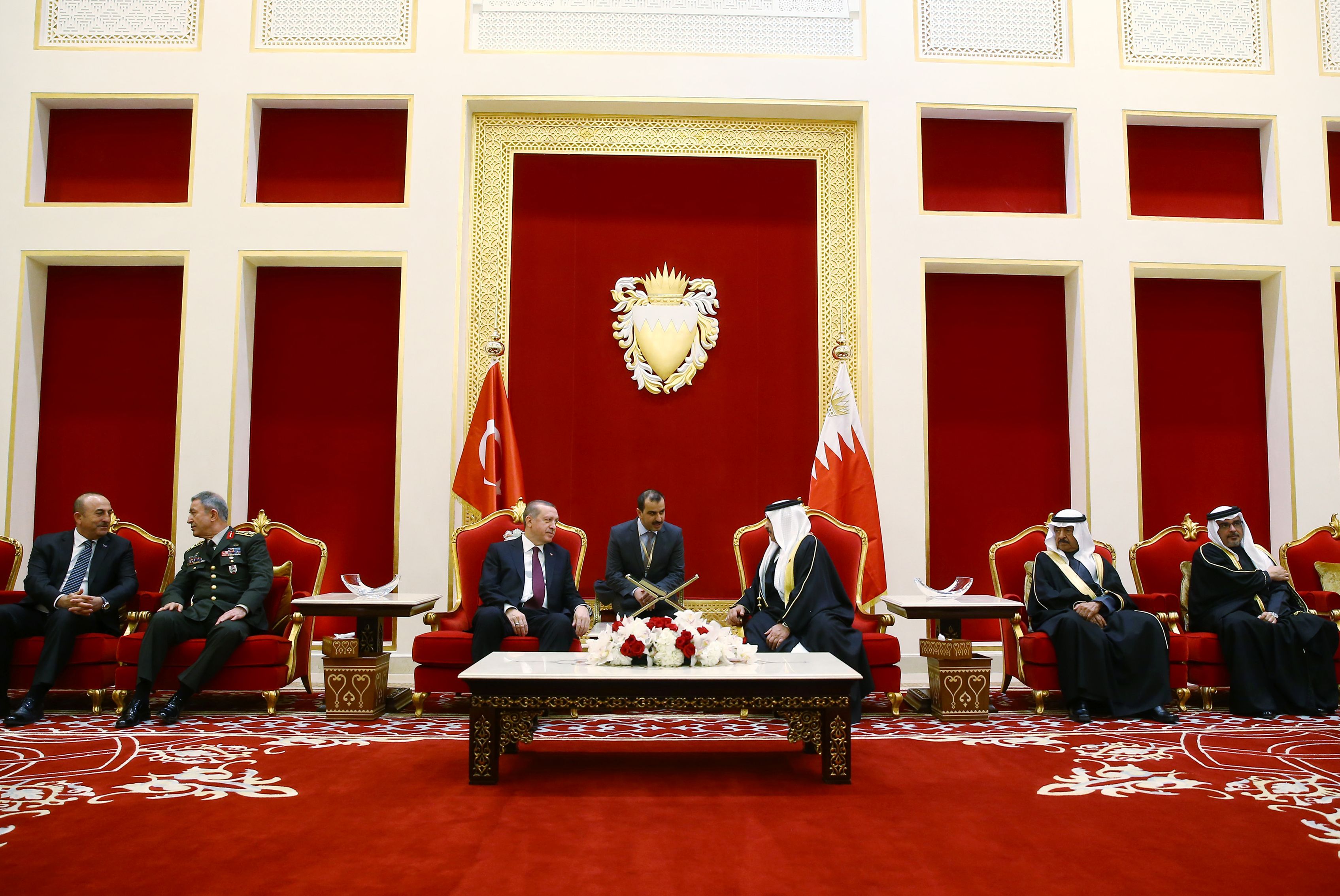 ملك البحرين ورئيس تركيا  (4)