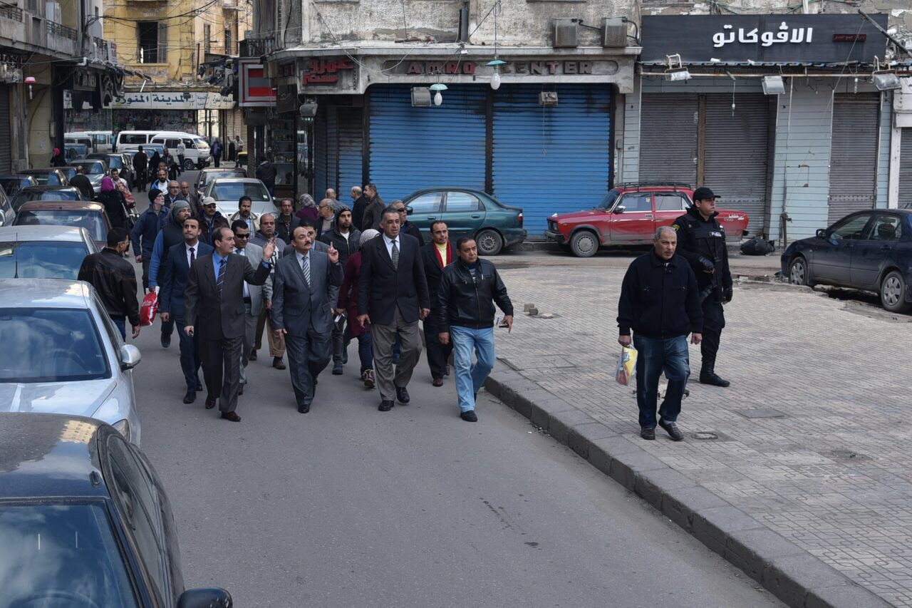 محافظ الاسكندرية يقود اسبوع الانضباط