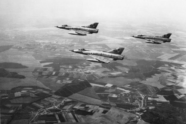 المقاتلات الإسرائيلية فوق سيناء عام 67