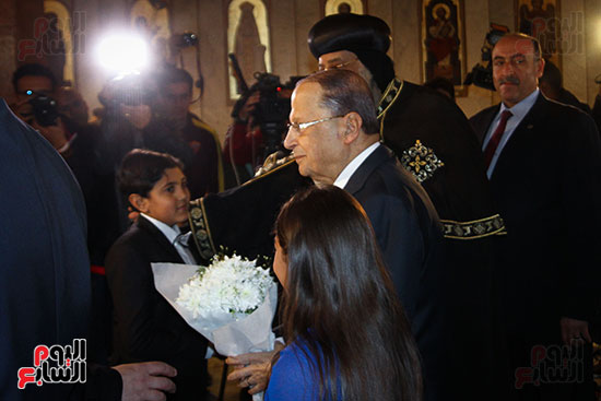 زياره رئيس لبنان للمقر الباباوى (6)