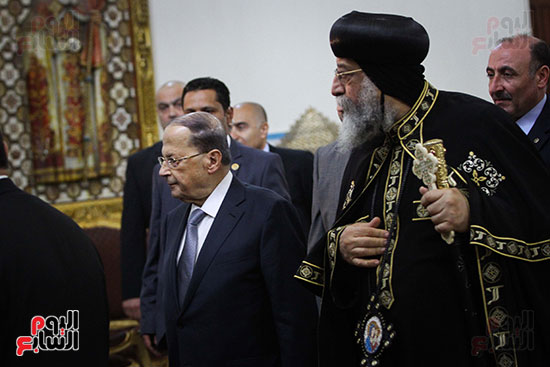 زياره رئيس لبنان للمقر الباباوى (12)