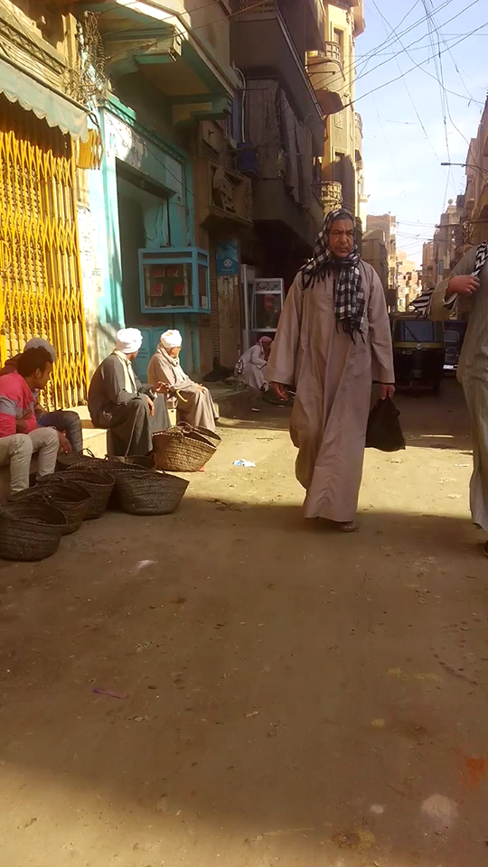 باعة السمك على الأرصفة