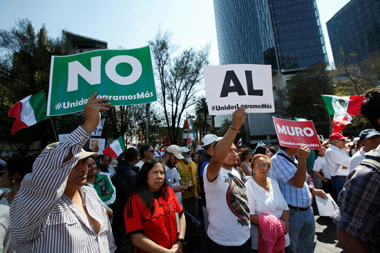 فاعليات احتجاجية ضد ترامب فى المكسيك