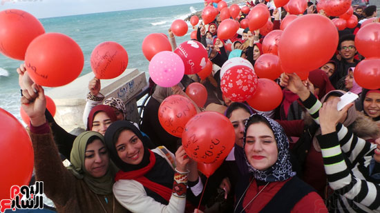  احتفالات عيد الحب بالإسكندرية