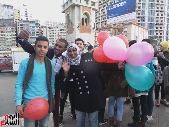 احتفالات عيد الحب بالإسكندرية