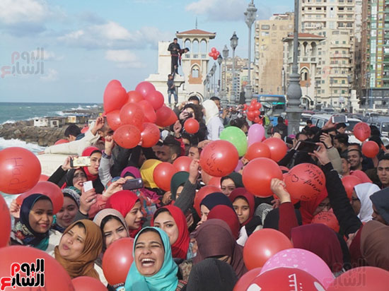  عيد الحب بالإسكندرية