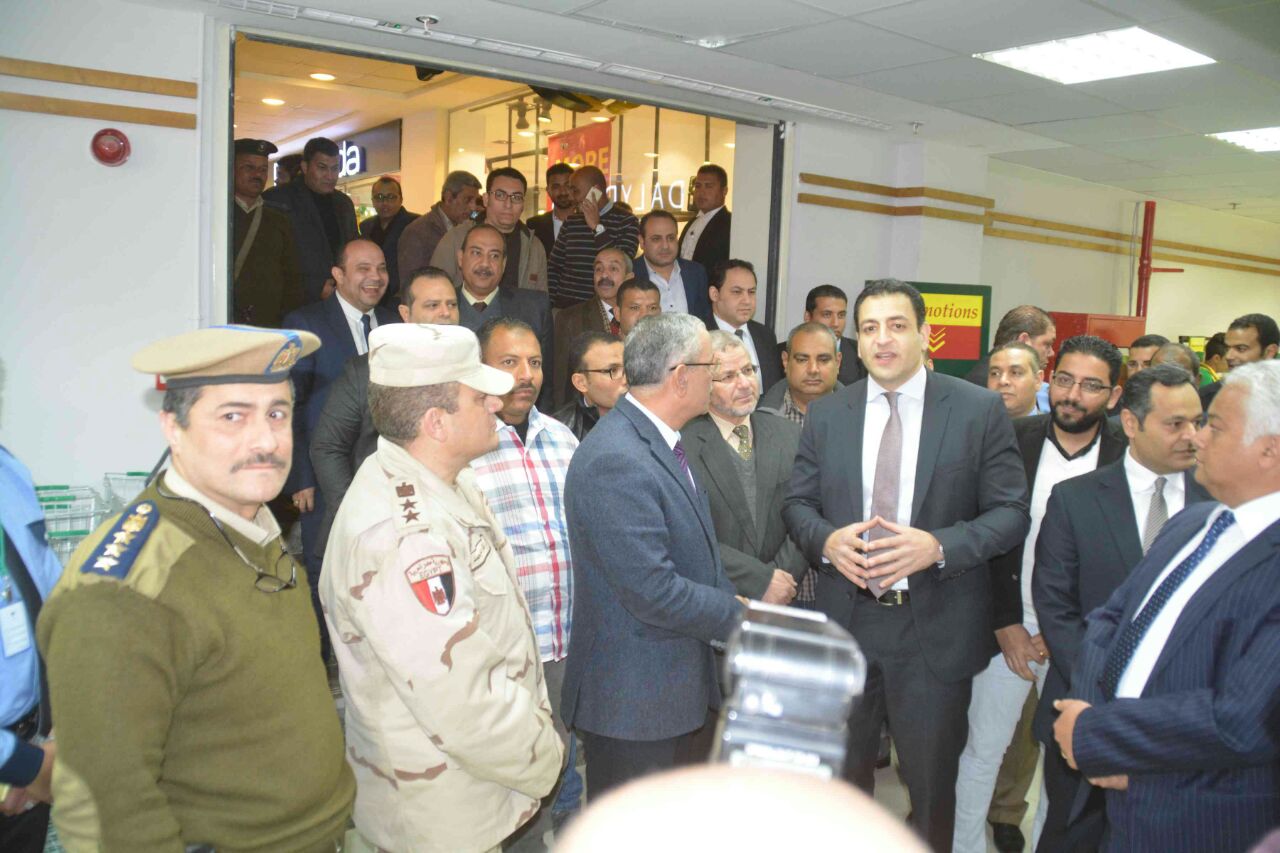 افتتاح هيبر ماركت بمدينة المنيا الجددية  (9)