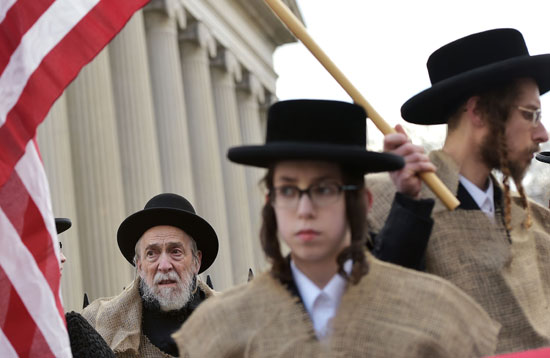 مظاهرات يهودية ضد زيارة نتنياهو للبيت الأبيض