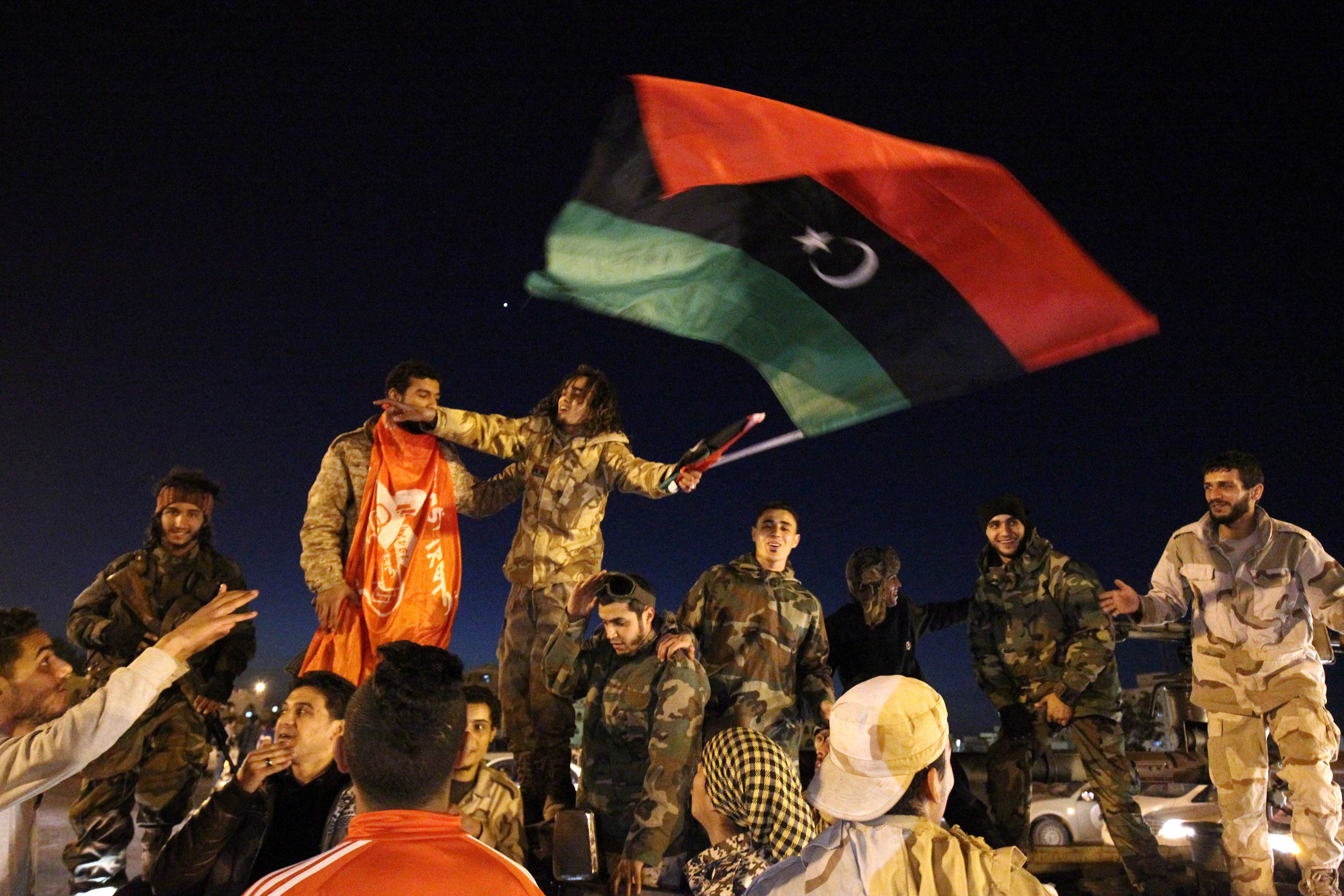 الاحتفال بالذكرى السادسة للثورة الليبية