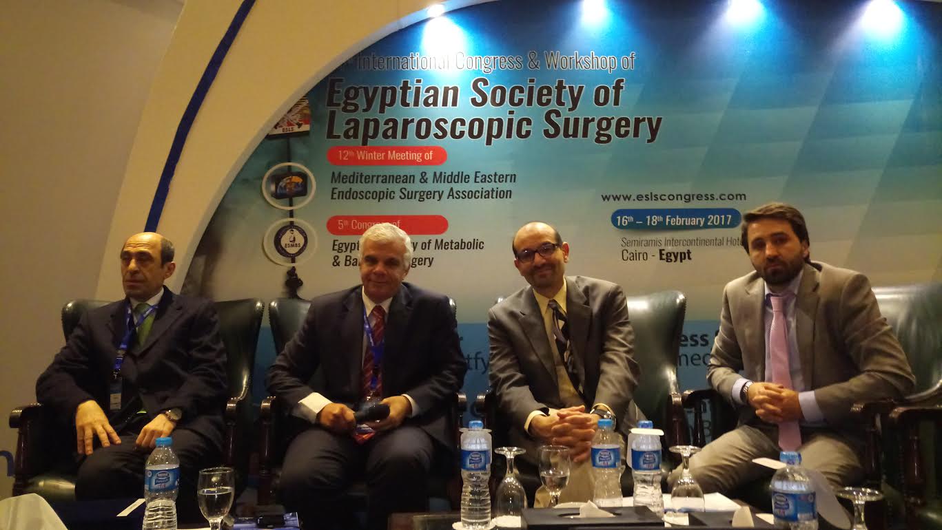 جانب من مؤتمر الجمعية المصرية لجراحة المناظير