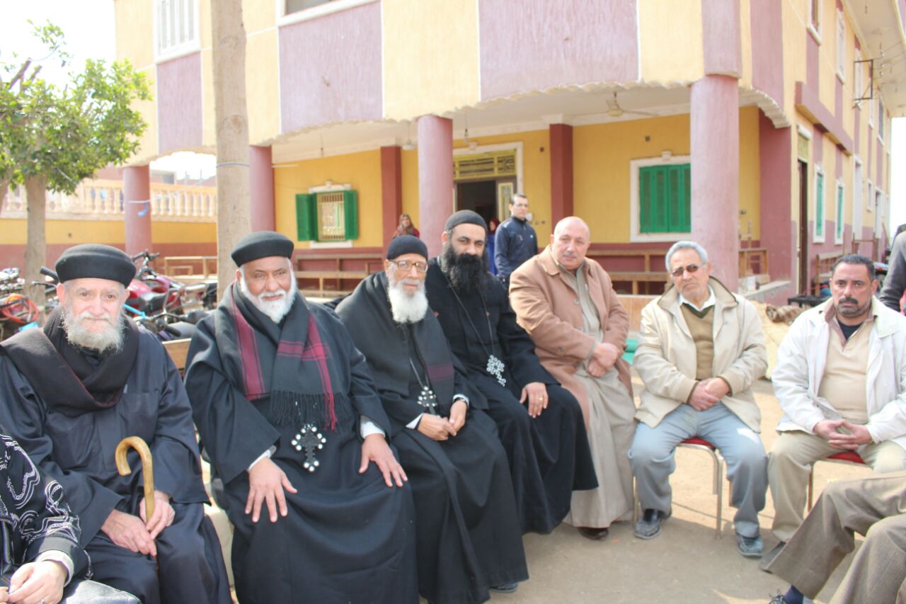 المسلمين والاقباط معا قبل افتتاح مسجد الصفا والمروة