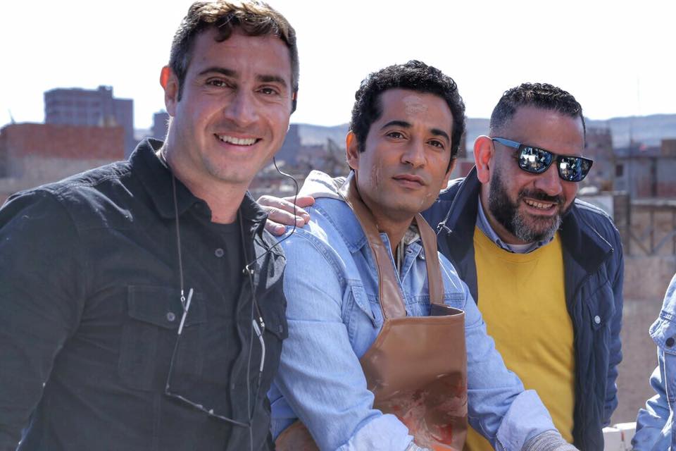معمرو سعدعمرو سعد والمنتج الفنى هانى عبد الله  ومدير التصوير جلال الزكى
