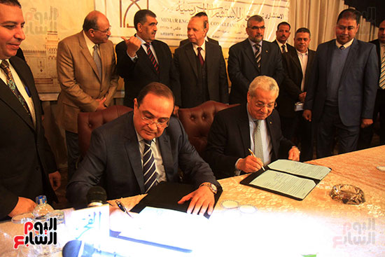  توقيع بروتوكول تطوير مدينة غرناطة الأثرية بمنطقة مصر الجديدة (1)
