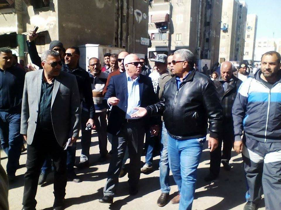 جولة محافظ بورسعيد في الضواحي جولة محافظ بورسعيد في الضواحي