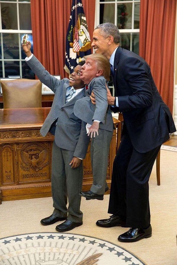 أوباما يحمل ترامب