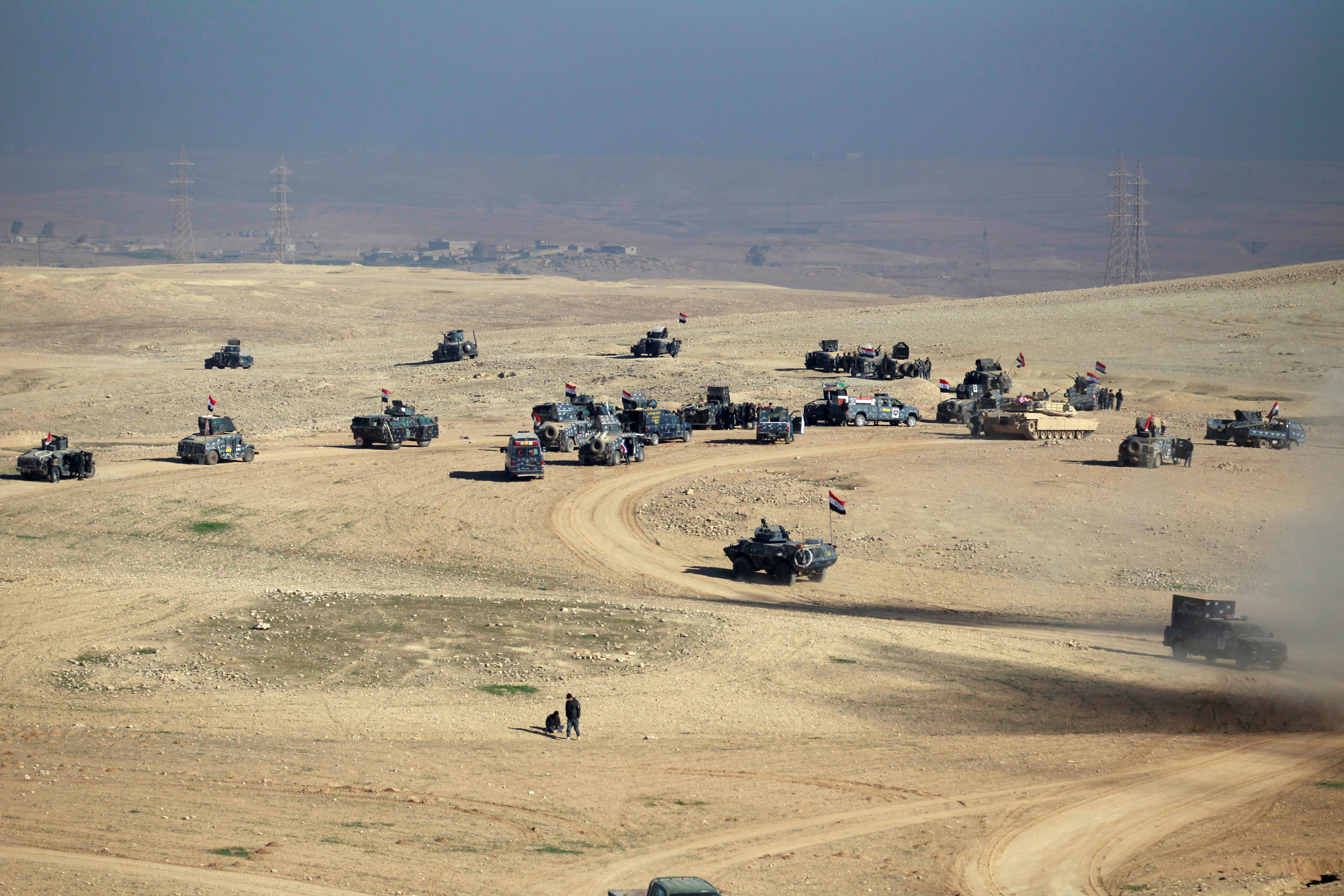 جانب من عملية تحرير  غرب الموصل