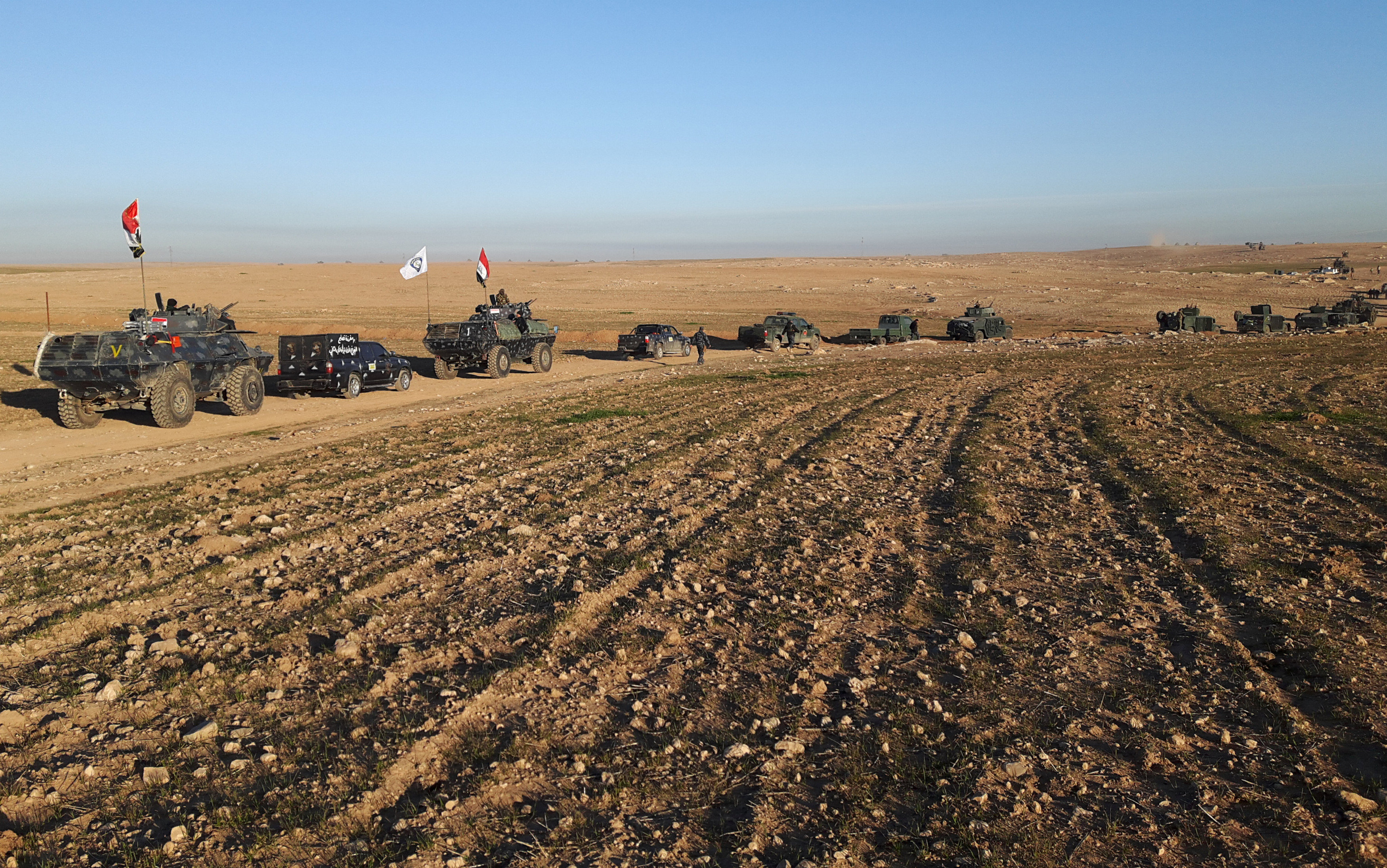 انطلاق العمليات العسكرية غرب الموصل