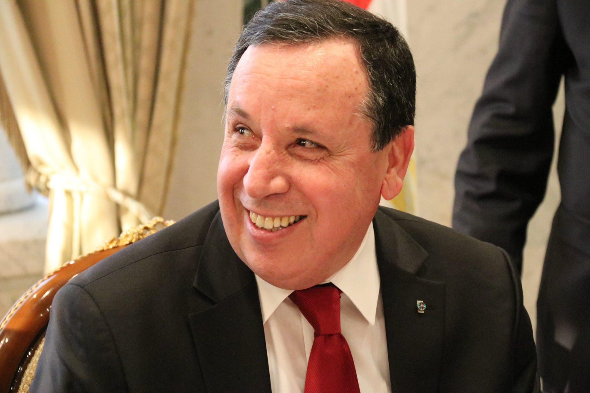 وزير الخارجية التونسى خميس الجهيناوى