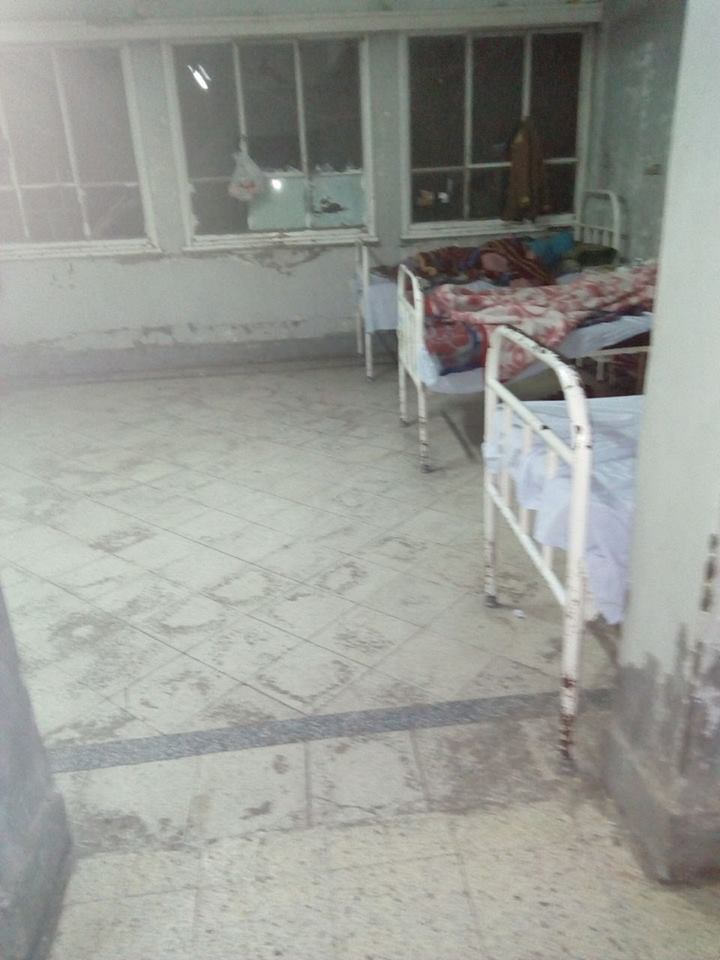 حجرات المرضى بالمستشفى