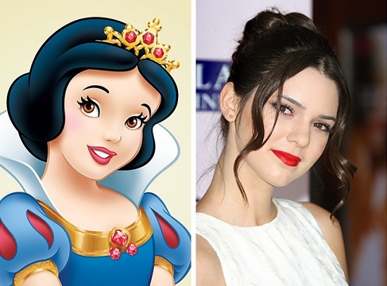 Kendall Jenner as Snow White