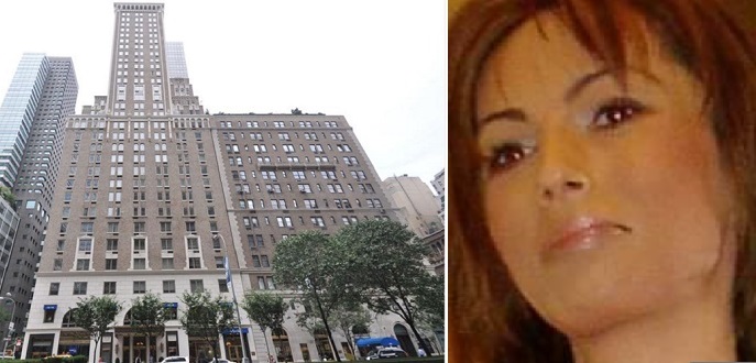 إيناس والعمارة في نيويورك، حيث تقيم بشقة من غرفة نوم واحدة ثمنها مليوني دولار