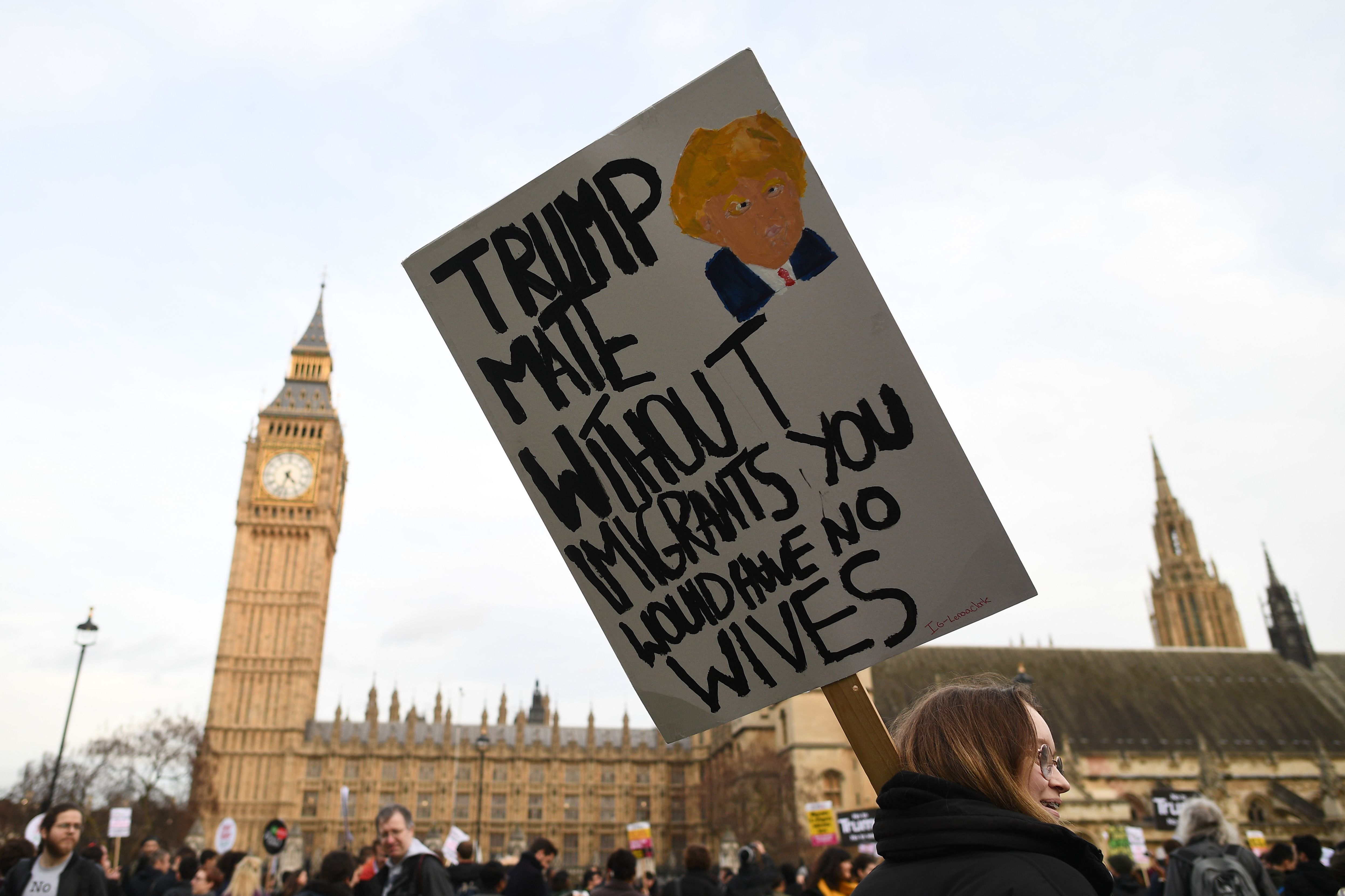 مظاهرات ضد ترامب في لندن (1)