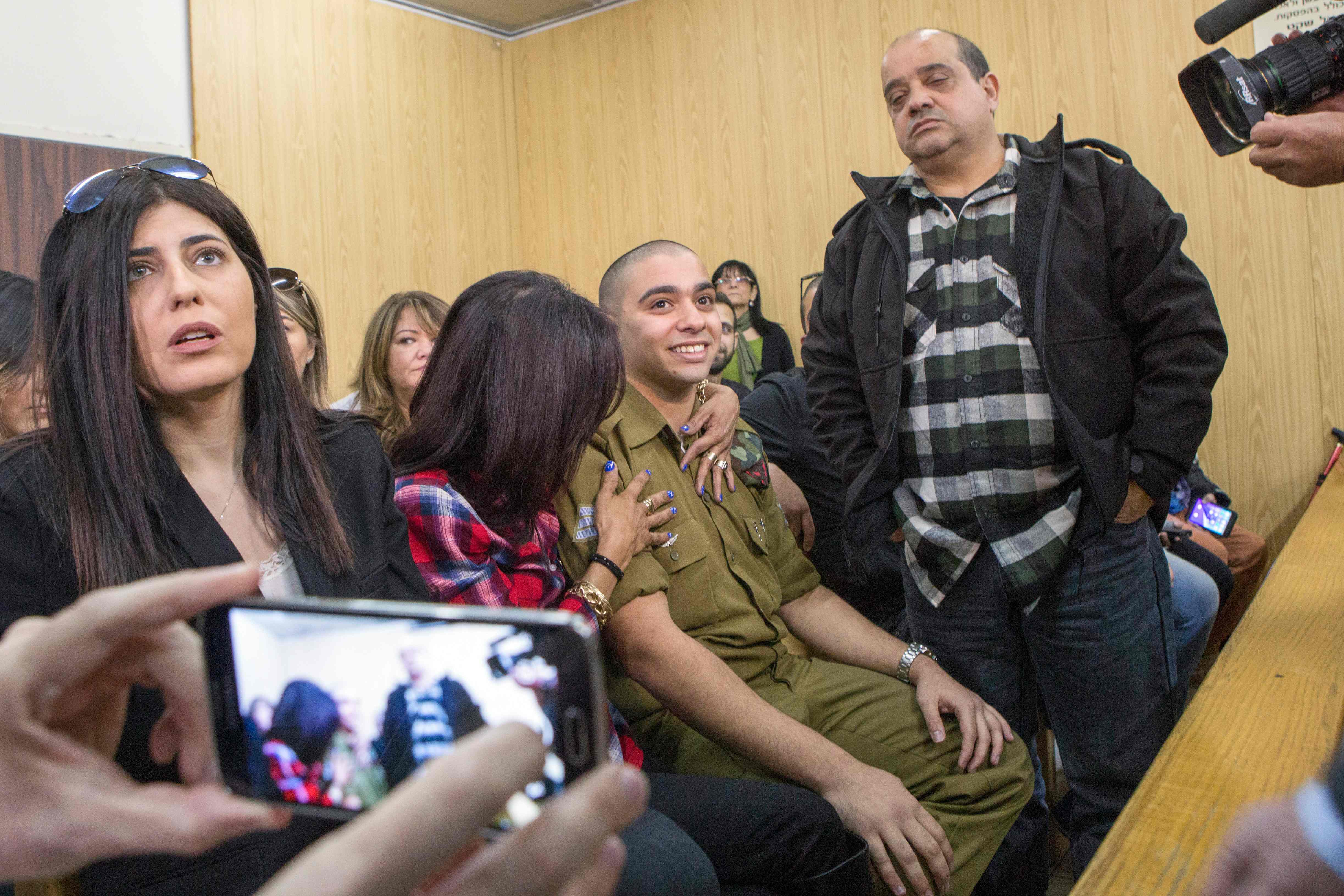 محاكمة الجندى الإسرائيلى