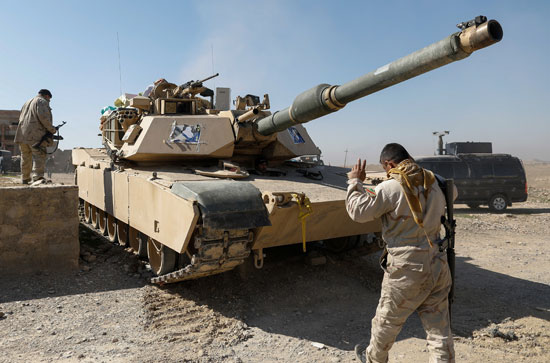 الجيش العراقى ينتهى من أولى مراحل تحرير الجانب الأيمن للموصل