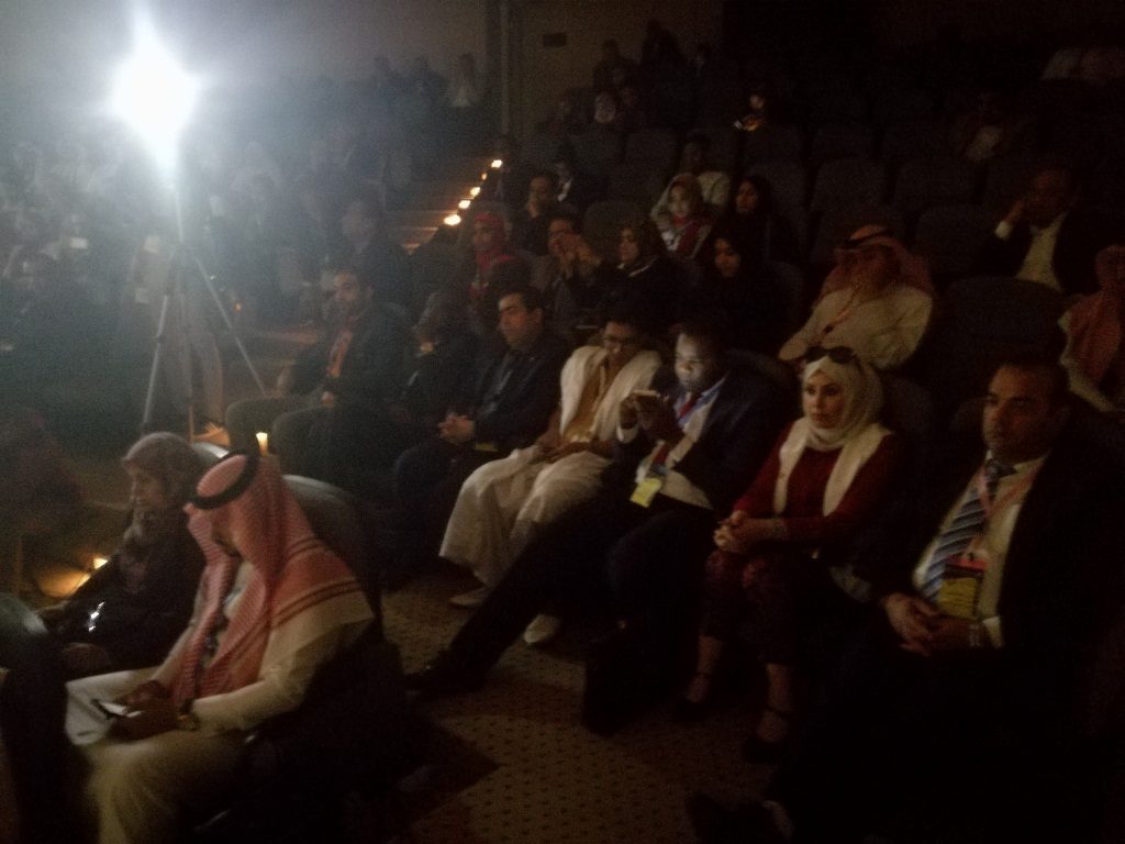  حضور الجلسة الختامية لمنتدي الشباب العربي بالاقصر
