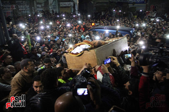 تشييع جثمان عمر عبد الرحمن بمسقط رأسه بالدقهلية (5)