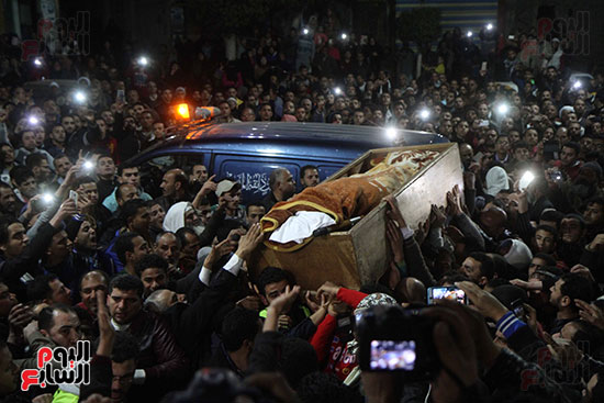 تشييع جثمان عمر عبد الرحمن بمسقط رأسه بالدقهلية (1)