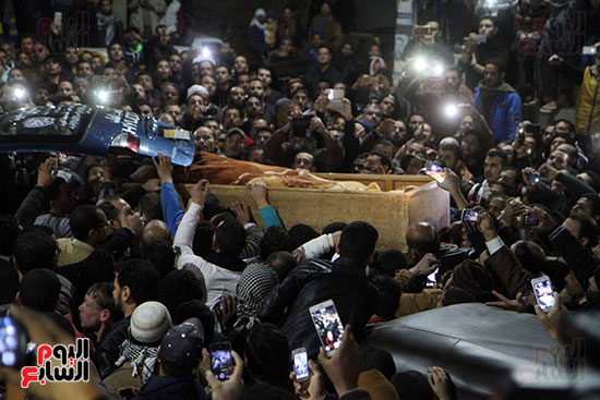 تشييع جثمان عمر عبد الرحمن بمسقط رأسه بالدقهلية  (41)