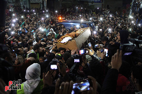 تشييع جثمان عمر عبد الرحمن بمسقط رأسه بالدقهلية (3)