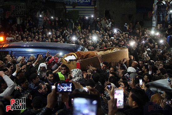 تشييع جثمان عمر عبد الرحمن بمسقط رأسه بالدقهلية  (44)
