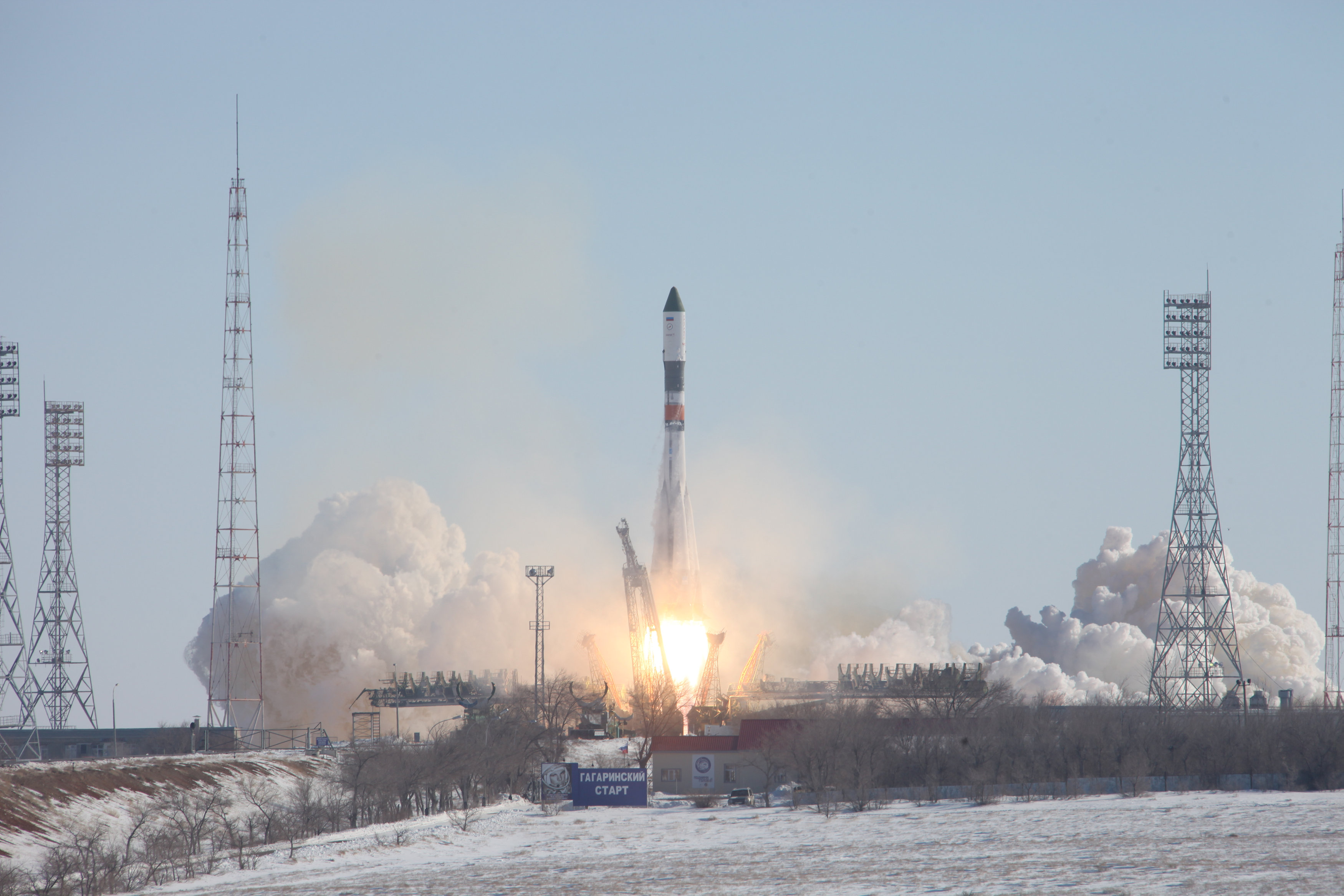 انطلاق مركبة شحن روسية إلى محطة الفضاء الدولية
