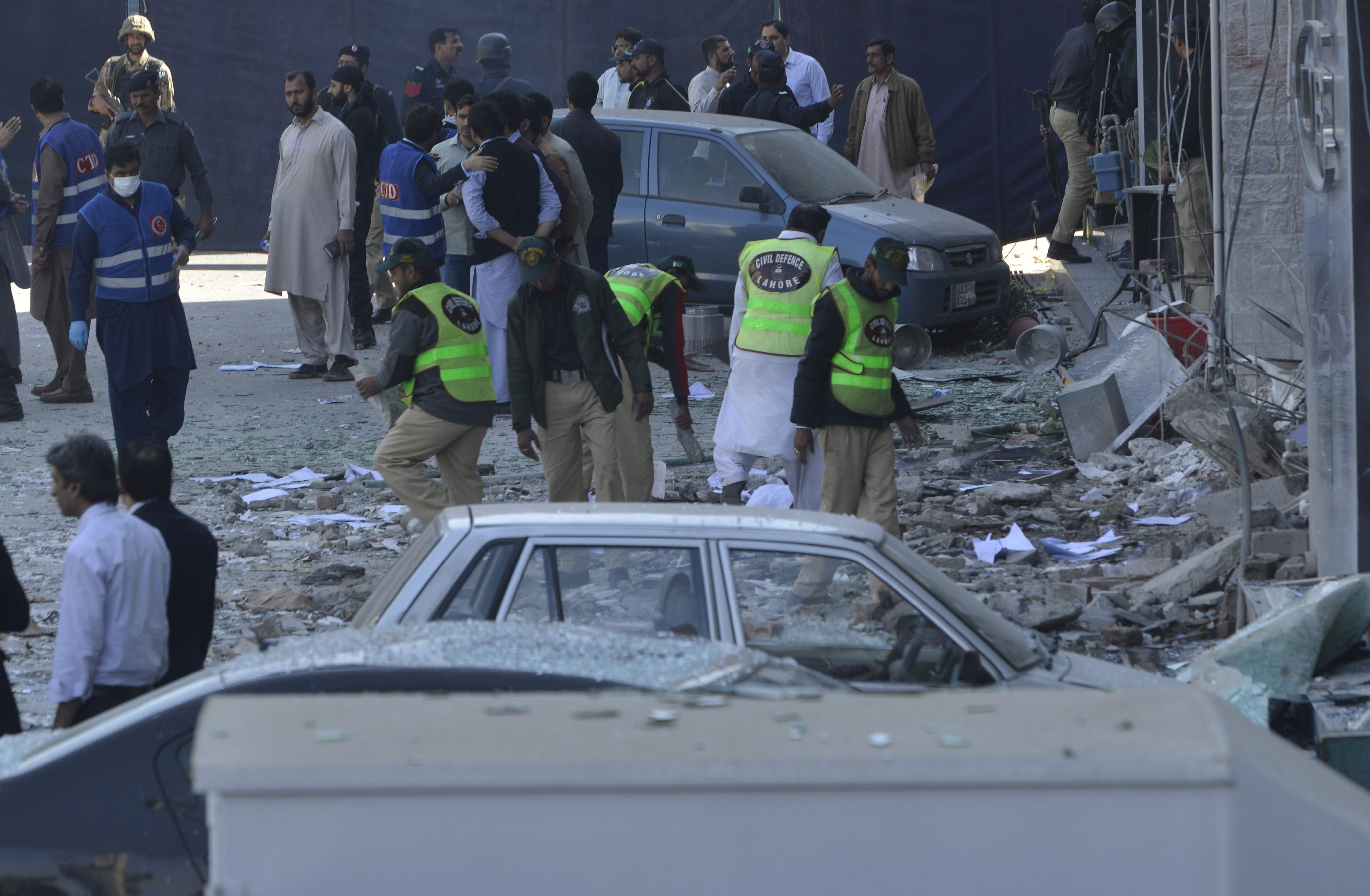 انفجار باكستان فى لاهور