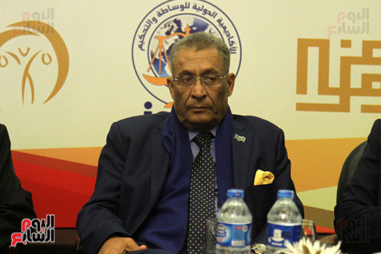 الدكتور صابر عمار الأمين المساعد لاتحاد المحامين العرب
