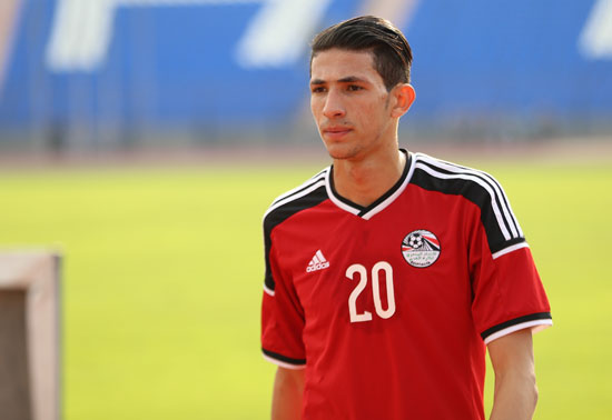 احمد ابو الفتوح لاعب منتخب الشباب و الزمالك