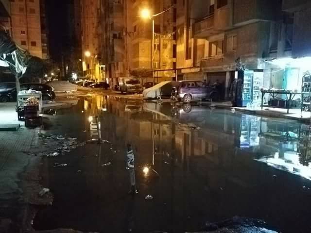 مياه صرف صحى بالإسكندرية
