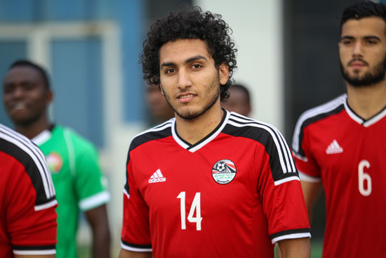 احمد حمدي لاعب الاهلي ومنتخب الشباب