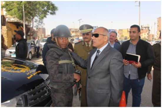 حملات امنية مكبرة بمحافظات مصر