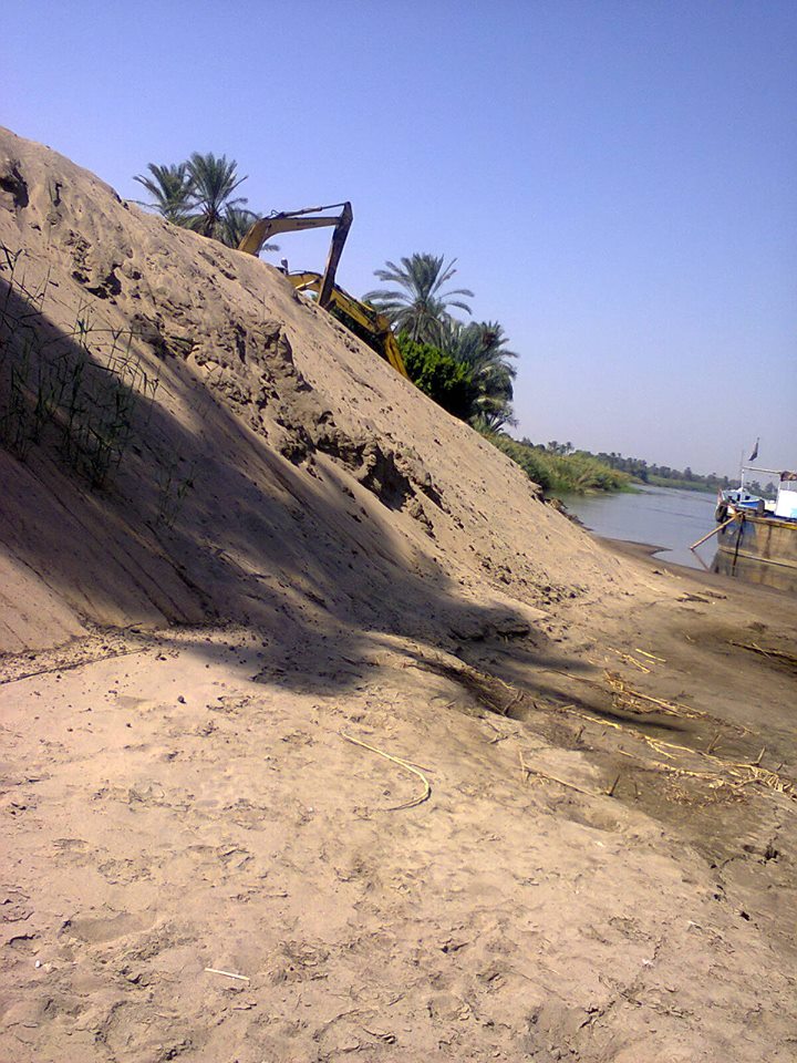 إزالة تعديات النيل بجزيرة البياضية  (3)