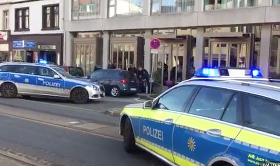 الشرطة الألمانية تحاصر المشتبه به