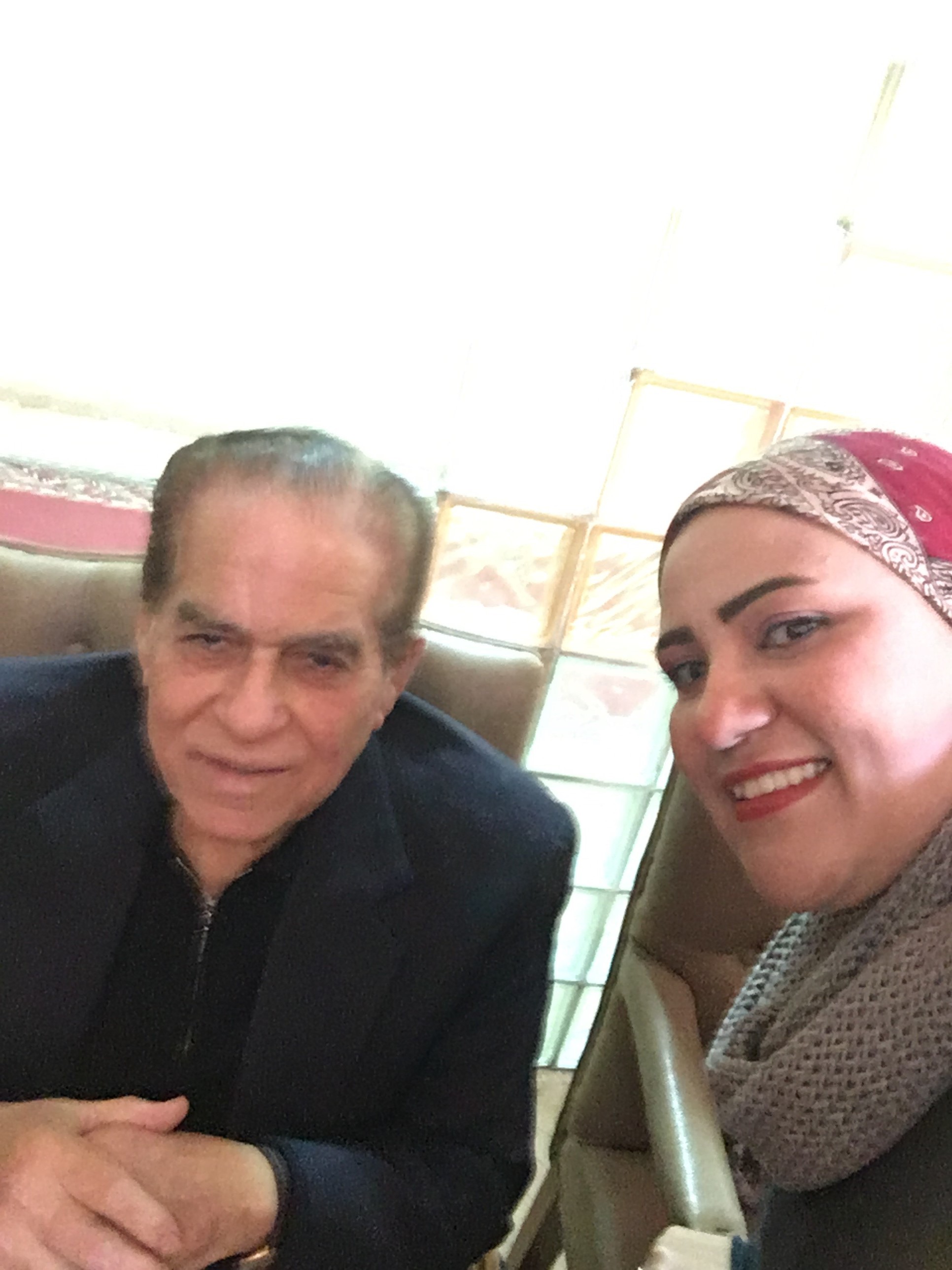 الدكتور كمال الجنزوري رئيس وزراء مصر الاسبق ومحررة اليوم السابع
