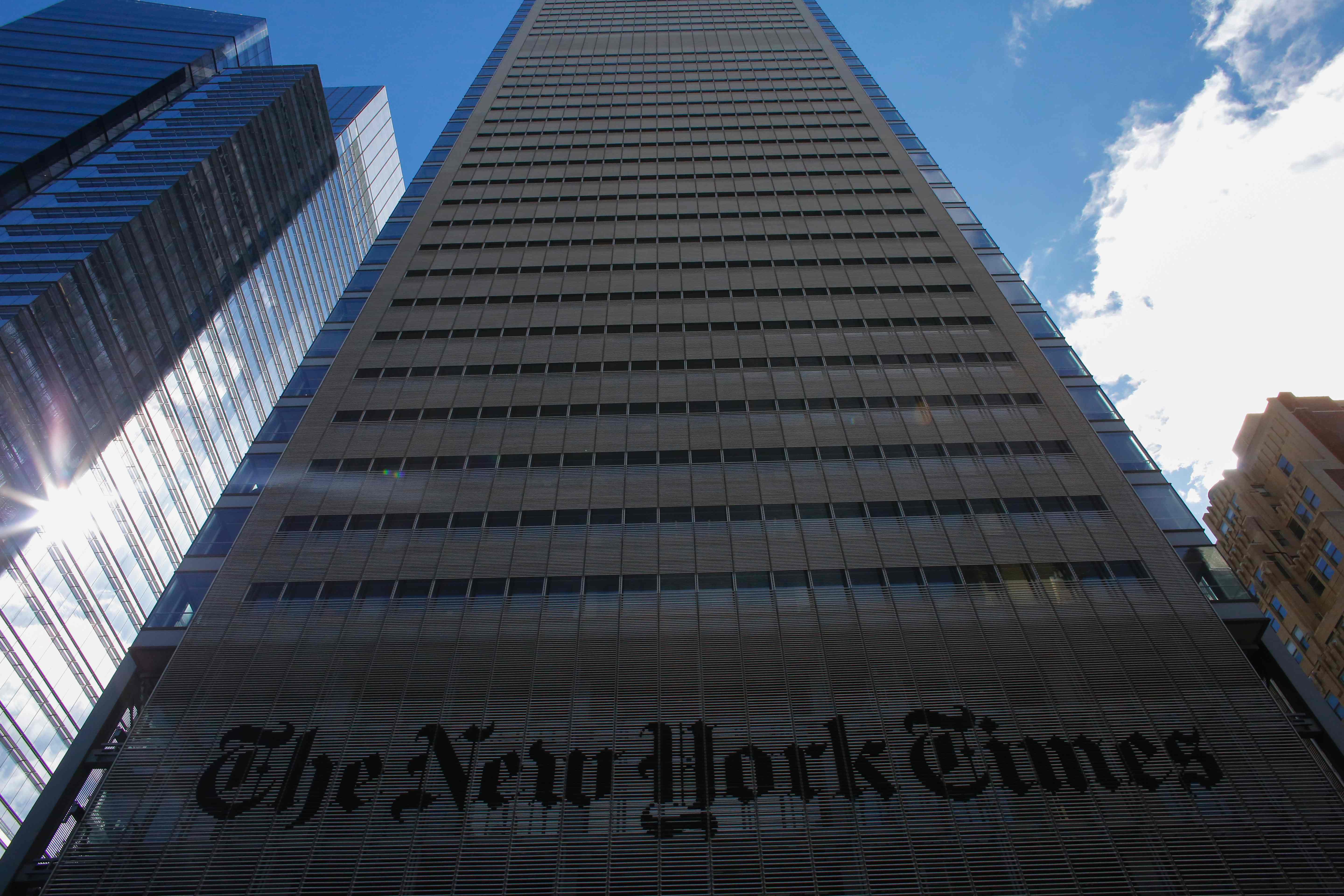 مبنى صحيفة نيويورك تايمز